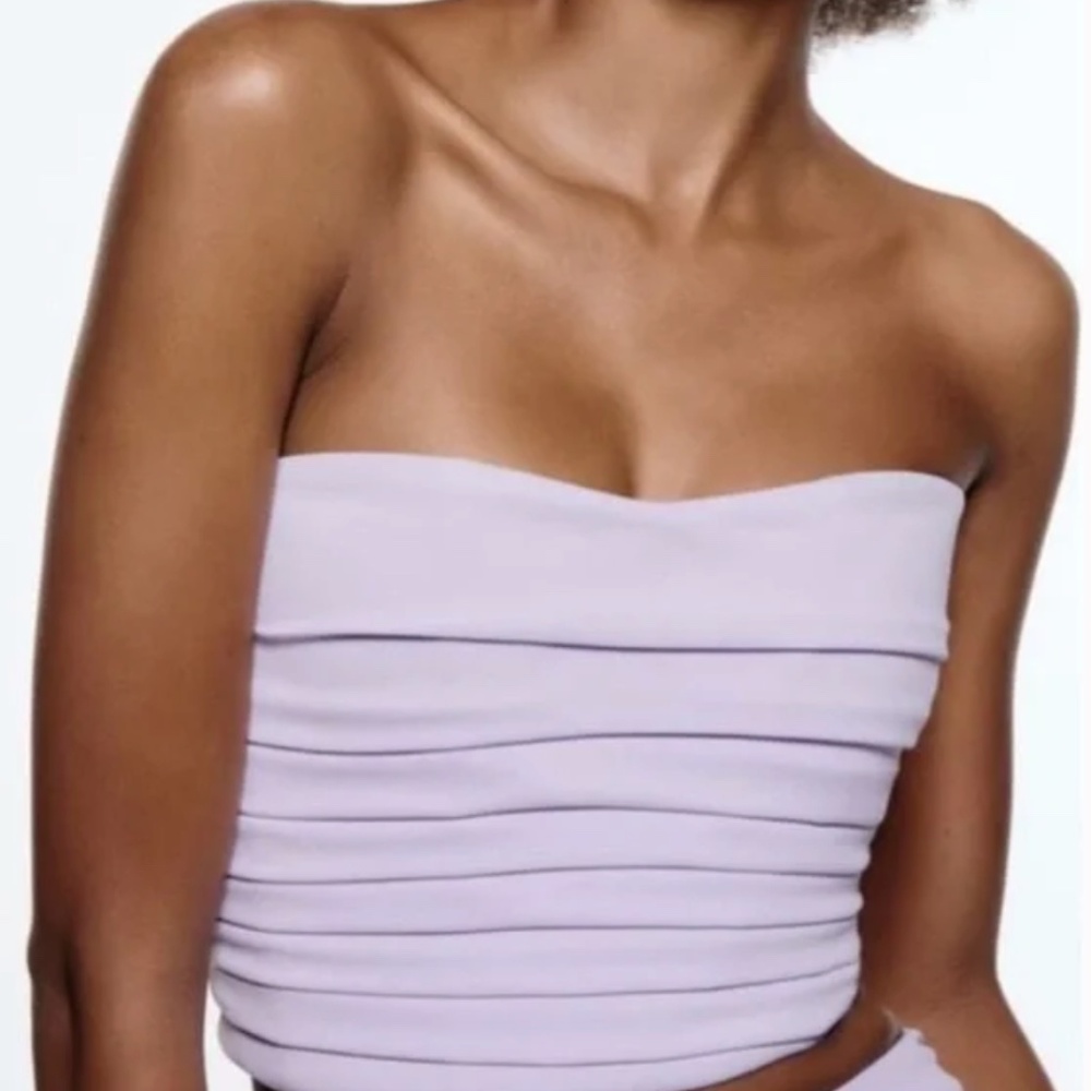 Zara Tube Corset Lilac